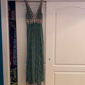 BCBG floor length dress